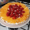 El cooksnap de Emilce cuando hizo Tarta de frutillas con crema Chantilly.