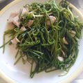 王九語 的 五花肉炒水蓮 cooksnap