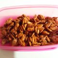 Cooksnap de Elise au pays des merveilles sur la recette ☆Graines de Potimarron Caramélisées☆