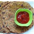 Hema Wane's cooksnap of when they made Methi Bajara (Pearl Millet) paratha.