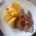El cooksnap de Rebeca Quintero cuando hizo Chicharro a la plancha con refrito de ajos y pimentón.