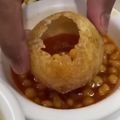 Vani Gupta का कुकस्नैप जब उन्होंने आटे की पानी पूरी (atte ki pani poori recipe in Hindi) बनाया था।