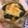 El cooksnap de Chacha cuando hizo Canastitas de choclo y espinaca.