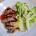 Cooksnap của Huyen le Tran khi họ làm theo món Mì gạo lứt xào (healthy)