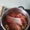 El cooksnap de Montxi Minguez cuando hizo Patatas con costilla.
