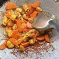 Cooksnap Farhana Zailanzapin semasa beliau membuat Ayam Goreng Pes Kunyit Homemade.