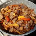 Cooksnap από 𝒳𝓇𝓊𝓈𝑜𝓊𝓁𝒶 𝒦𝑜𝓃𝓉𝑜𝓅𝑜𝓊𝓁𝑜𝓊 στη συνταγή 2️⃣5️⃣ Χοιρινή τηγανιά με πιπεριές και κρεμμύδι