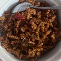 Puspa Dwi Jayanti's cooksnap of when they made Orek Kering Tempe Kacang Pedas Manis.