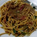 Cooksnap dari Dapur Nisa untuk resep Mie Gomak Siram Bumbu Kacang / Mie Caluek