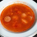 Cooksnap dari Cynthia Humaira untuk resep Sup merah sosis hajatan