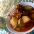 صورة من fatima recipes ، شاركها بعد تجربة وصفة مرقة بامية مع اللحم مع الرز الأبيض