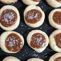 El cooksnap de Natalia Verónica cuando hizo Galletitas pepas de dulce de leche.