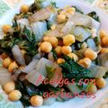 El cooksnap de carme castillo cuando hizo Acelgas con garbanzos.