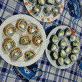 El cooksnap de jazz cuando hizo Sushi casero.