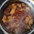 El cooksnap de Paco Medina cuando hizo Estofado de ternera a la antigua.