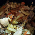 El cooksnap de Angie Perálvarez Fernández cuando hizo Pollo en salsa sabroson.
