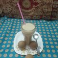 Rekha Vora's cooksnap of when they made ચીકુ મિલ્ક શેક.