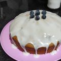 El cooksnap de Cecilia Torancio cuando hizo Torta con frutos rojos.