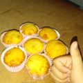 El cooksnap de Corina Ayala cuando hizo Cupcakes.