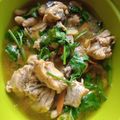 Cooksnap Ummi Alanna semasa beliau membuat Sup ayam ala Thai.