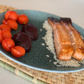El cooksnap de lusalcidos cuando hizo Salmón con salsa de miel y limón.