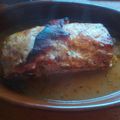 El cooksnap de Veronika Rocha cuando hizo Lomo de cerdo con salsa de mostaza y barbacoa al horno.