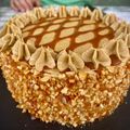 Cooksnap dari Cooking with me untuk resep Nougat mocca salted caramel cake