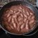El cooksnap de Noelia Álvarez Blanco cuando hizo Salchichas guisadas al vino tinto con patatas y champiñones.
