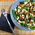 El cooksnap de Alvaro Ballesteros cuando hizo Ensalada de espinacas, nueces, queso de cabra y cherrys con vinagre de Módena.