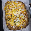 El cooksnap de ana cuando hizo Pizza base brócoli y coliflor thermomix.