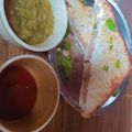 Romanarang का कुकस्नैप जब उन्होंने मिक्स वेज पनीर सैंडविच(Mix veg paneer sandwich recipe in hindi) बनाया था।