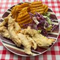 Szabina25 Cooksnap-ja, amikor elkészítette a(z) Csirkemell csíkok tempurában receptet.