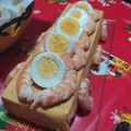 El cooksnap de Adriana cuando hizo Pastel de Salmón fresco y Langostinos.