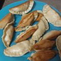 El cooksnap de Tere cuando hizo Gyozas o empanadillas japonesas sin gluten.