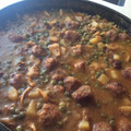 El cooksnap de CBCanal cuando hizo Sèpia amb mandonguilles.