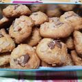 El cooksnap de soledad cuando hizo Delicias de almendra y chocolate.