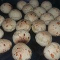 El cooksnap de Luci Arriola cuando hizo Pan de queso Brasilero.