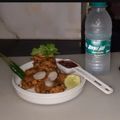  Chef Richa pathak. का कुकस्नैप जब उन्होंने हरे धनिया के पकोड़े(hare dhaniya ke pakode recipe in hindi) बनाया था।