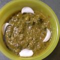 Trushti Shah's cooksnap of when they made હરીયાળી પાઉં ભાજી.