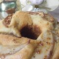 El cooksnap de graciela martinez IG @gramar09ok ☺💗 cuando hizo Corona de manzana rosa y vainilla.