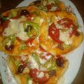 صورة من 🍟🍔مطبخ توته🍔🍟، شاركها بعد تجربة وصفة البيتزا الدجاج مع الفلفل البارد وزيتون وفطر 🍕🍕🍕😋