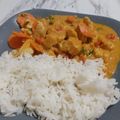 El cooksnap de Nenis cuando hizo Pollo al Curry.