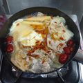 潘俊霖的(簡單料理) 的 麻油高麗菜肉片湯 cooksnap