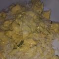 El cooksnap de Analia Benitez cuando hizo Pollo a la mostaza y crema.
