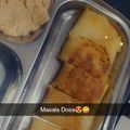Vanshika Mulchandani's cooksnap of when they made Mysore masala dosa.