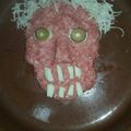 El cooksnap de luda cuando hizo Cabeza sangrienta halloween.