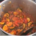 Cooksnap Rodzina W z czasów, kiedy przygotował Węgierskie leczo.