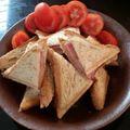 รูป Cooksnap ของ supatchaya เมื่อเขาทำ แซนวิชแฮมชีส