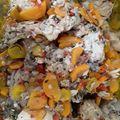 El cooksnap de Gaby Chi cuando hizo Pollo al escabeche.