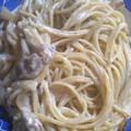 El cooksnap de Luis cuando hizo Espaguetis a la parmesana.